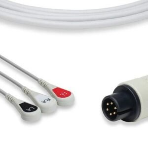 Contec Direct – Connect ECG Cable – 3 Leads Snap