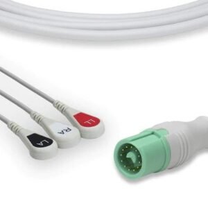 Mindray Direct – Connect ECG Cable – 3 Leads Snap