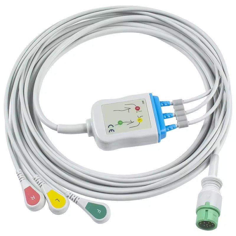 Mindray Direct – Connect ECG Cable – 5 Leads Snap - Image 3