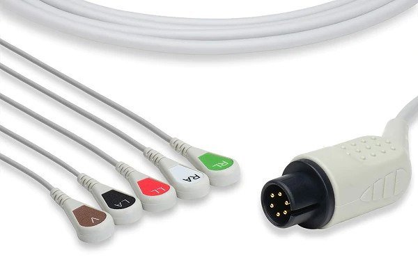 Contec Direct – Connect ECG Cable – 5 Leads Snap