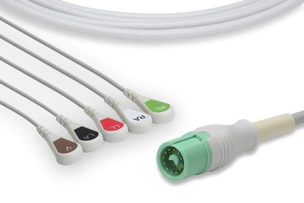 Mindray Direct – Connect ECG Cable – 5 Leads Snap