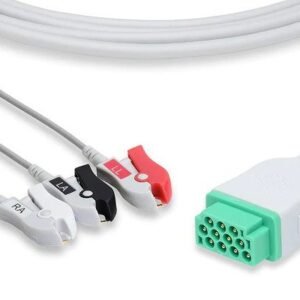 GE Direct – Connect ECG Cable – 3 Clip Type