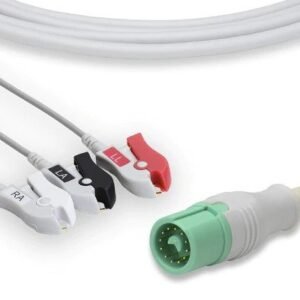 Mindray Direct – Connect ECG Cable – 3 Clip Type