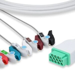 GE Direct – Connect ECG Cable – 5 Clip Type