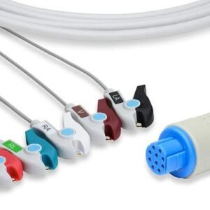 Datex Ohmeda Direct – Connect ECG Cable – 5 Clip Type