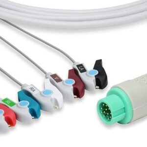 Schiller Direct – Connect ECG Cable – 5 Clip Type