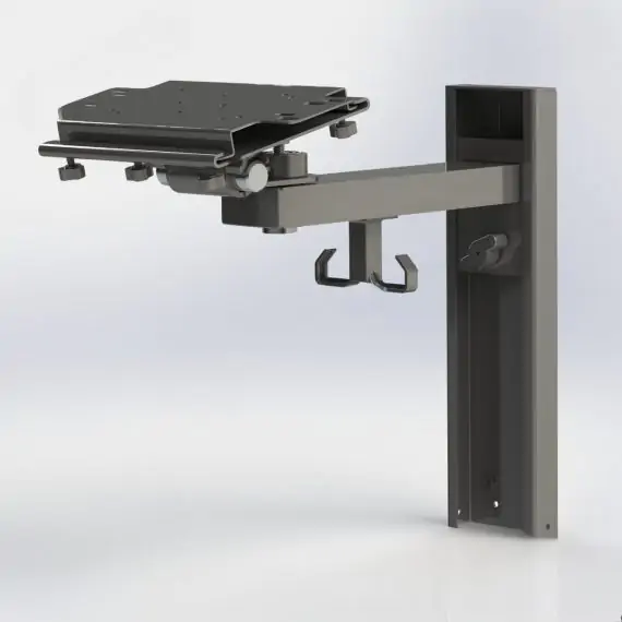 Wall Mount Monitor Stand-Height Adjustable - Image 2