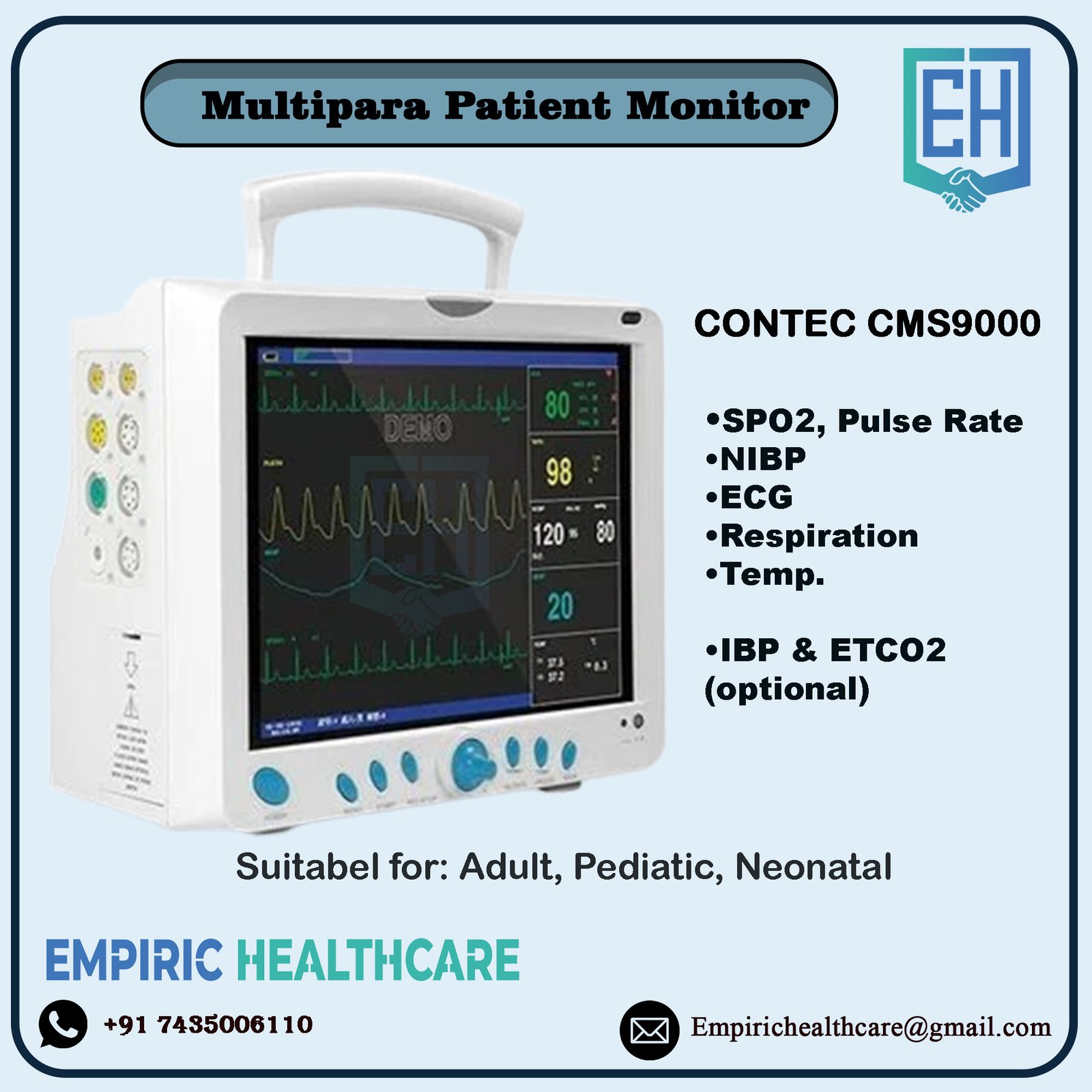 CMS 9000 Patient Monitor