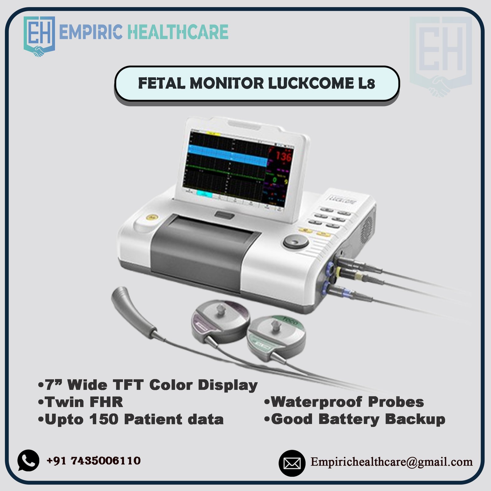 Luckcome 101 Fetal Monitor