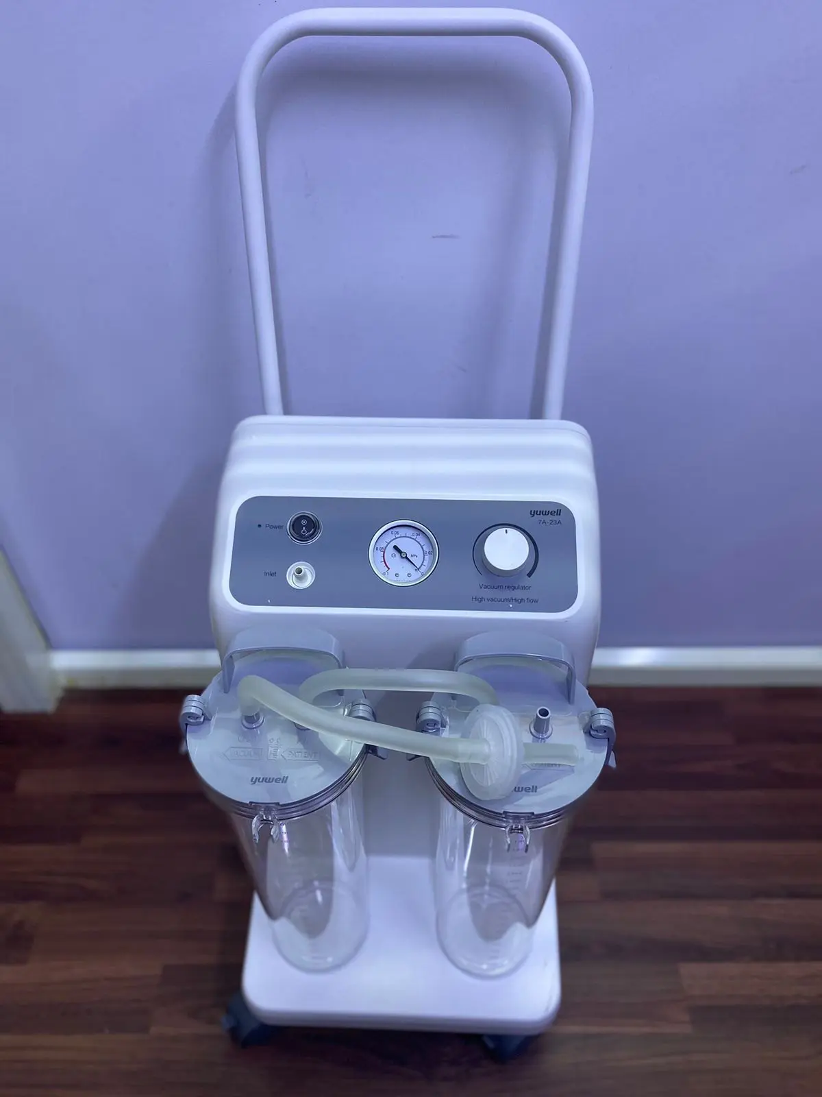 Yuwell Double Bottle Suction Machine 7A-23A - Image 2